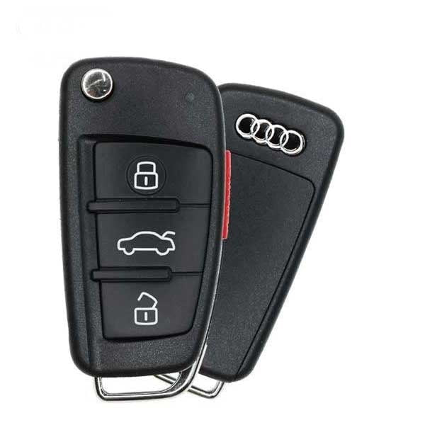 2005-2010 (OEM REFURB) Remote Flip Keys for Audi A3 - A4 | PN: 8P0 837 220E | NBG009272T 2005-2010 (OEM REFURB) Remote Flip Keys for Audi A3 - A4 | PN: 8P0 837 220E | NBG009272T